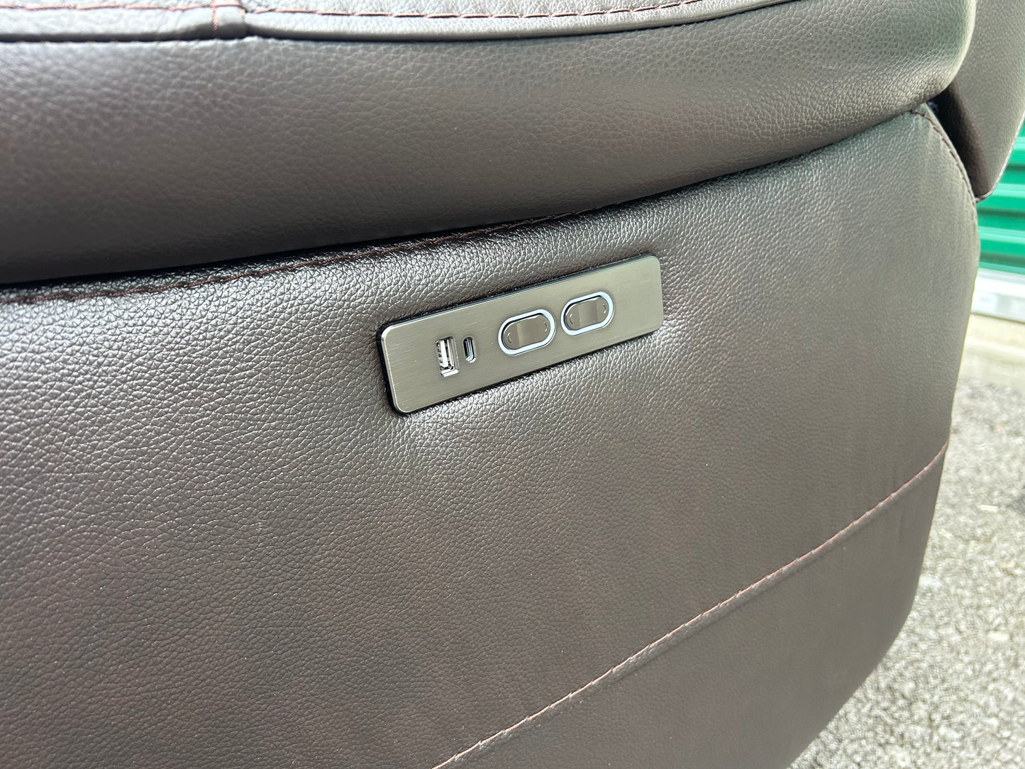 Alba Leather Power Reclining Sofa