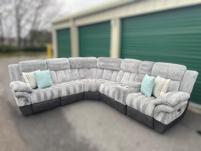 6-Piece Power Reclining Sectional – Ashley Furniture