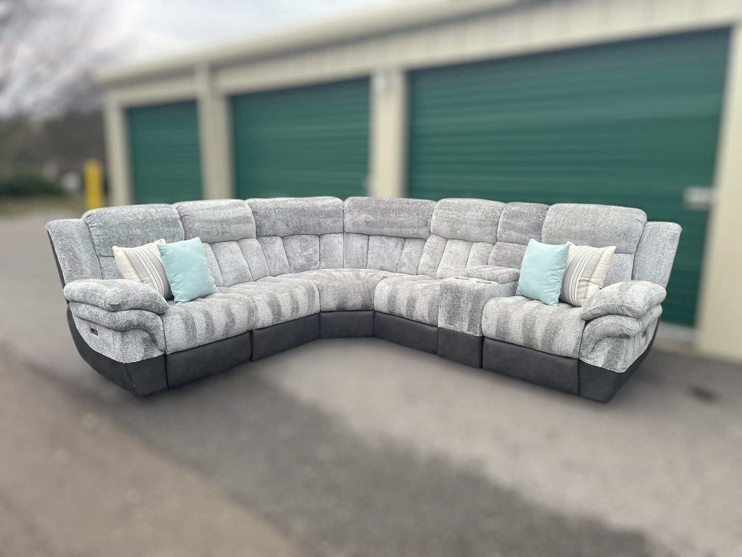 6-Piece Power Reclining Sectional – Ashley Furniture