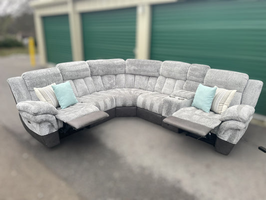 6-Piece Power Reclining Sectional – Ashley Furniture