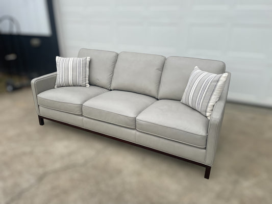 Concise Top Grain Leather Sofa – Costco