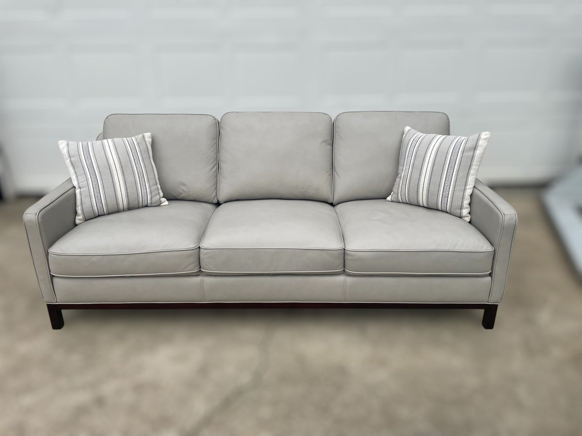 Concise Top Grain Leather Sofa – Costco