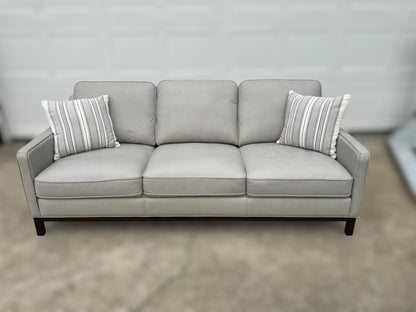 Concise Top Grain Leather Sofa – Costco
