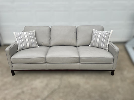 Concise Top Grain Leather Sofa – Costco