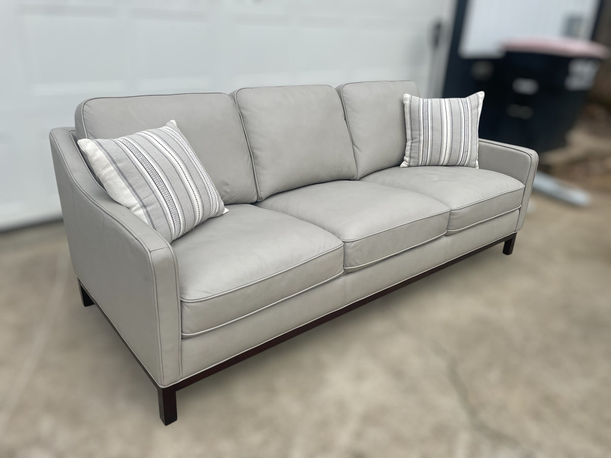 Concise Top Grain Leather Sofa – Costco
