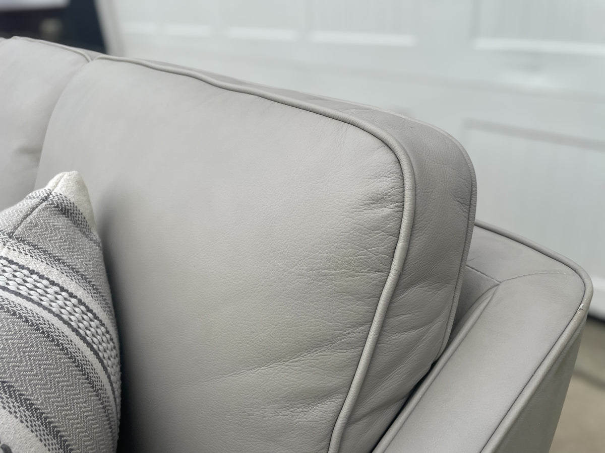 Concise Top Grain Leather Sofa – Costco