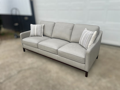 Concise Top Grain Leather Sofa – Costco