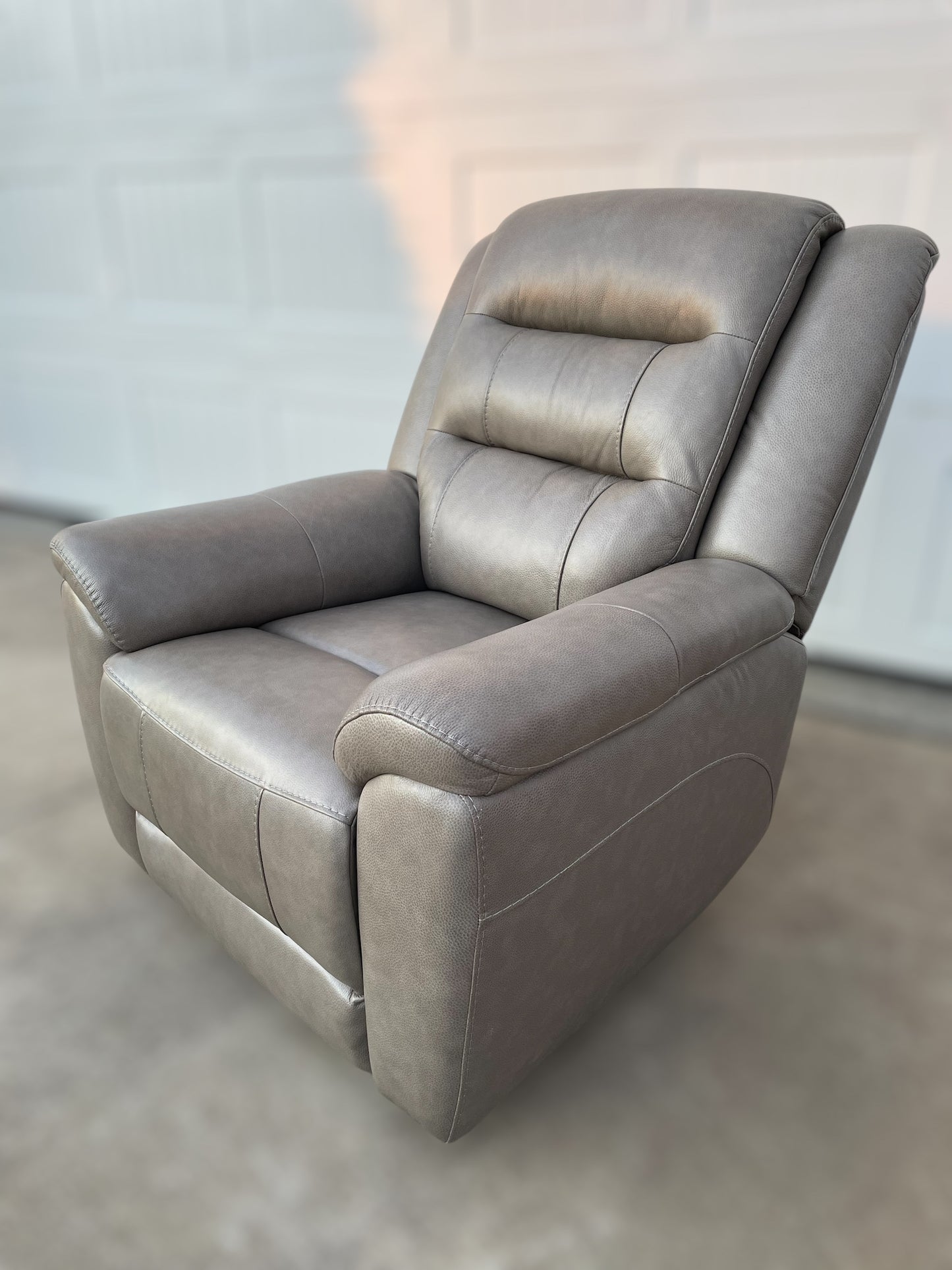 Mason Leather Power Recliner w/ Power Headrest – Costco