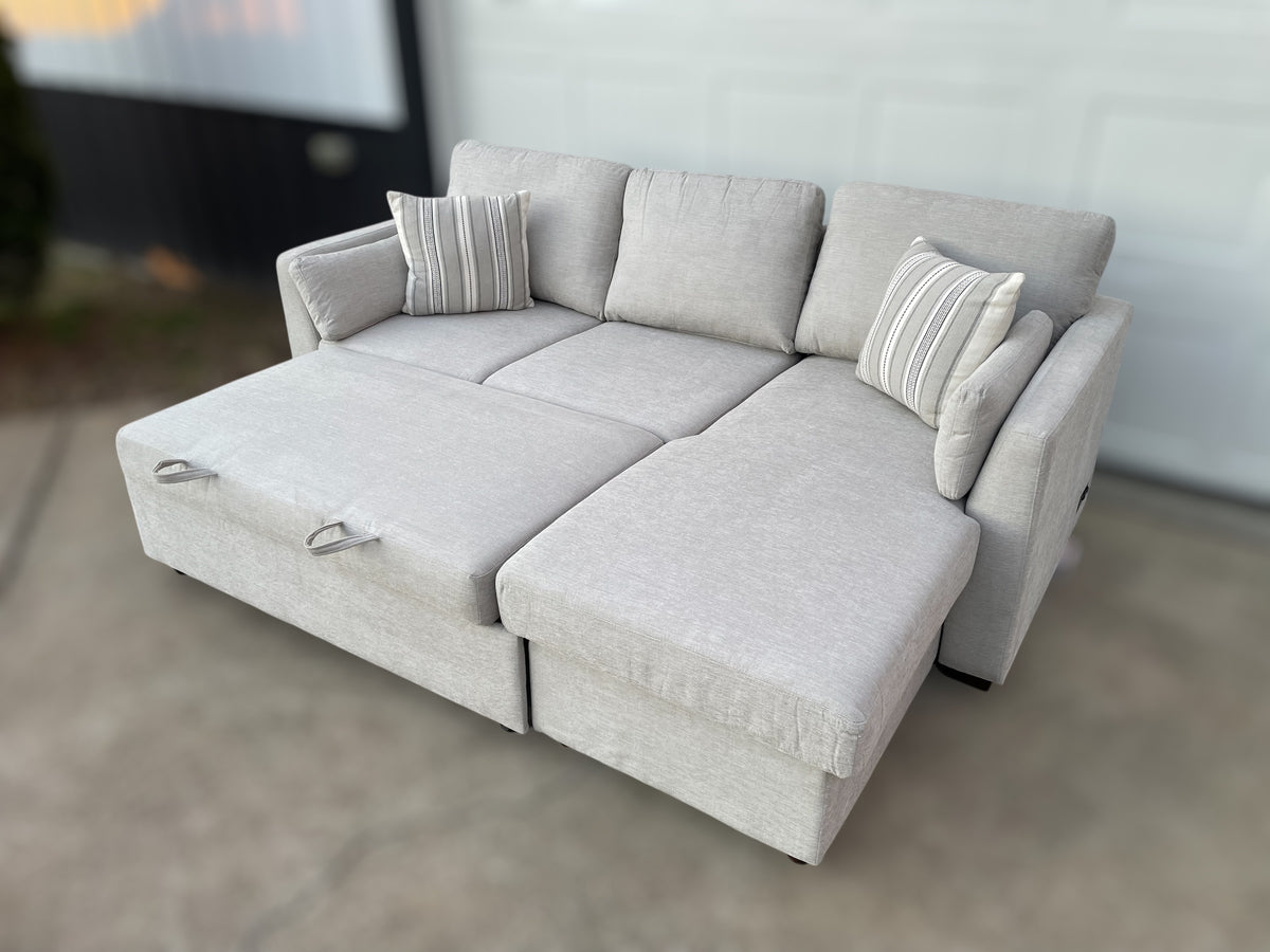 Coddle Luke Beige Sleeper Sofa – Costco
