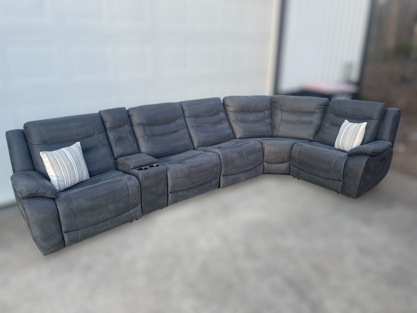 Kelsee 6-Piece Power Reclining Sectional – Costco