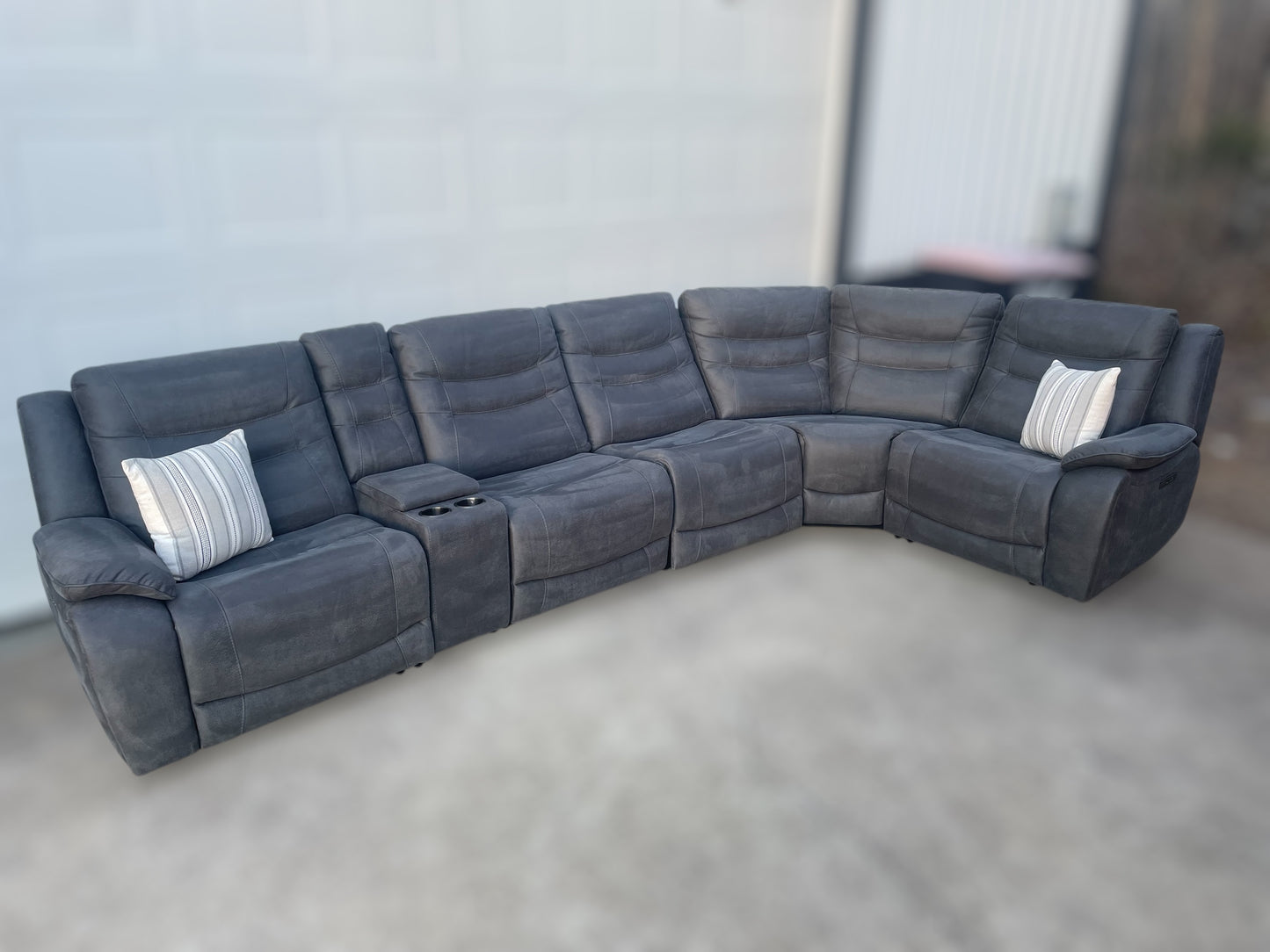 Kelsee 6-Piece Power Reclining Sectional – Costco