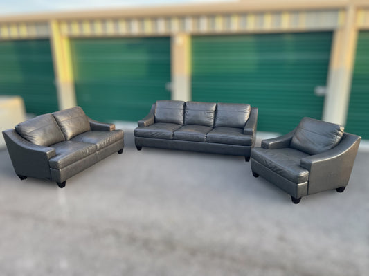 Merona 3-Piece Leather Set (Costco)