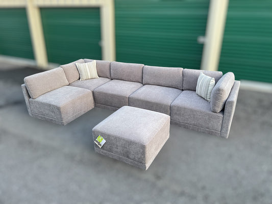 Thomasville Fallon 6pc Modular Sectional- Costco