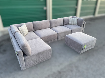 Thomasville Fallon 6pc Modular Sectional- Costco
