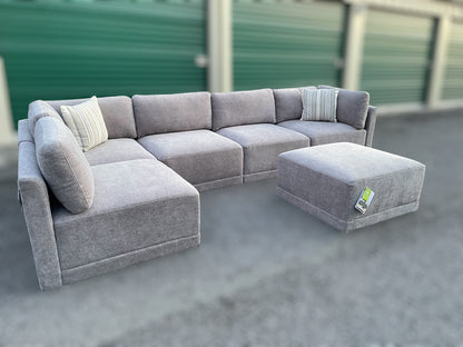 Thomasville Fallon 6pc Modular Sectional- Costco