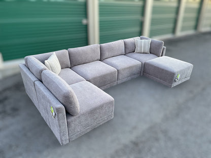 Thomasville Fallon 6pc Modular Sectional- Costco