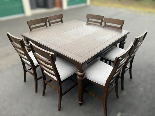 Concord Counter Height Dining Set w/ 8 Chairs (Costco)