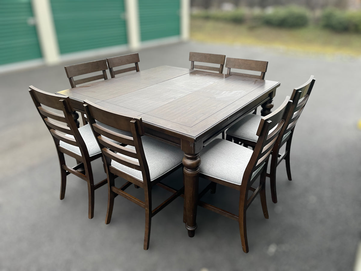 Concord Counter Height Dining Set w/ 8 Chairs (Costco)