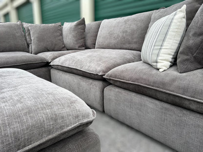 Mira 6-Piece Fabric Modular Sectional