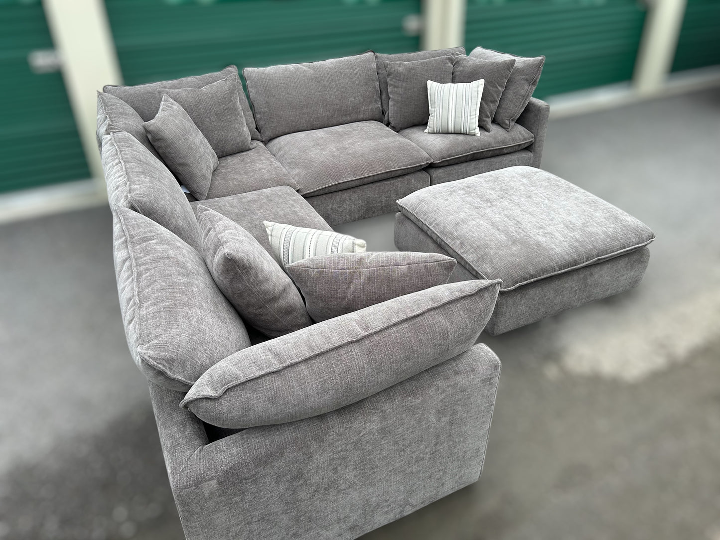 Mira 6-Piece Fabric Modular Sectional
