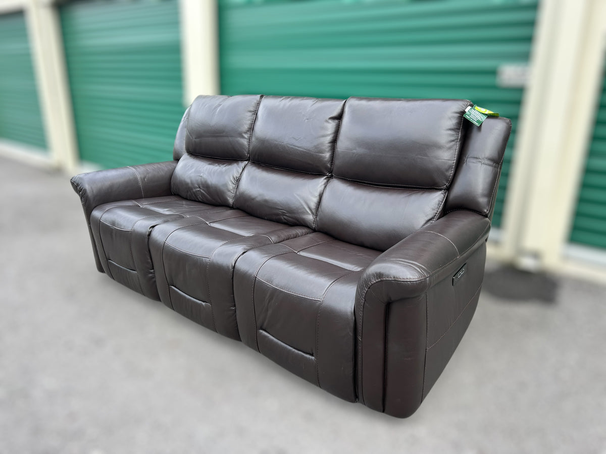 Alba Leather Power Reclining Sofa