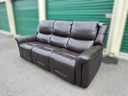 Alba Leather Power Reclining Sofa
