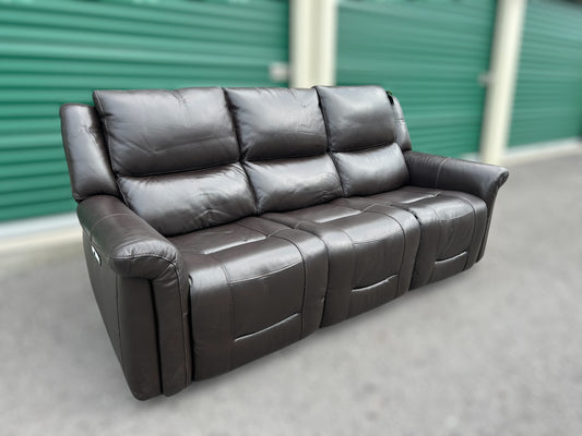 Alba Leather Power Reclining Sofa