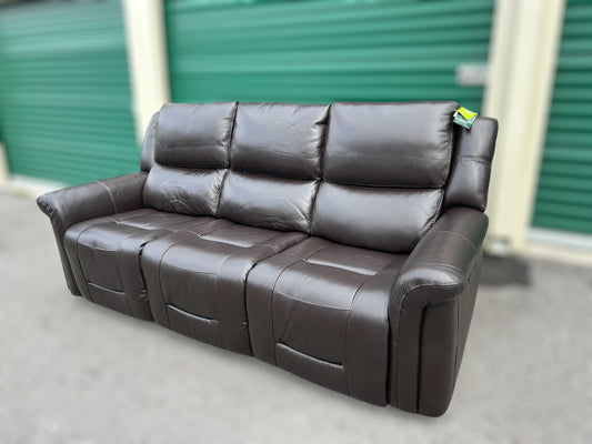 Alba Leather Power Reclining Sofa