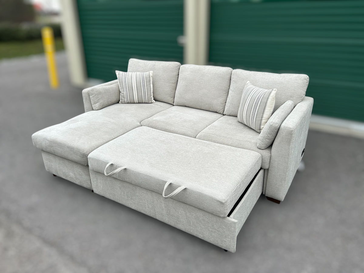 Coddle Luke Beige Sleeper Sofa