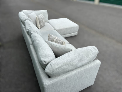 Dayna 4-Piece Fabric Modular Sectional (Aiden & Ivy)