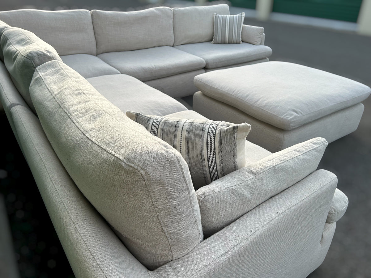 Off-White 3-Piece Modular Sectional from Ashley Furniture