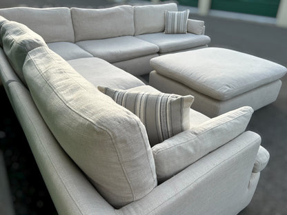 Off-White 3-Piece Modular Sectional from Ashley Furniture