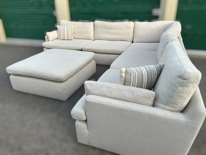 Off-White 3-Piece Modular Sectional from Ashley Furniture