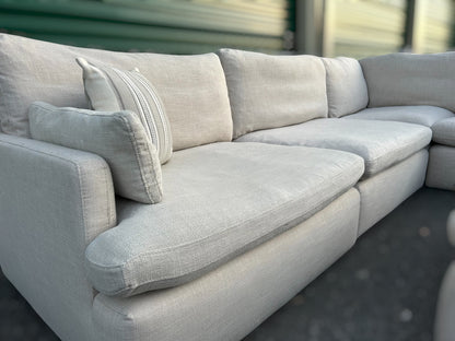 Off-White 3-Piece Modular Sectional from Ashley Furniture