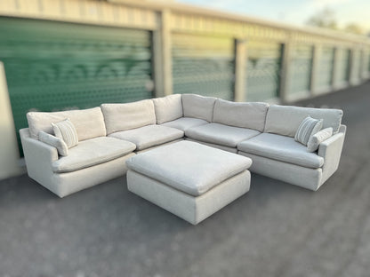 Off-White 3-Piece Modular Sectional from Ashley Furniture