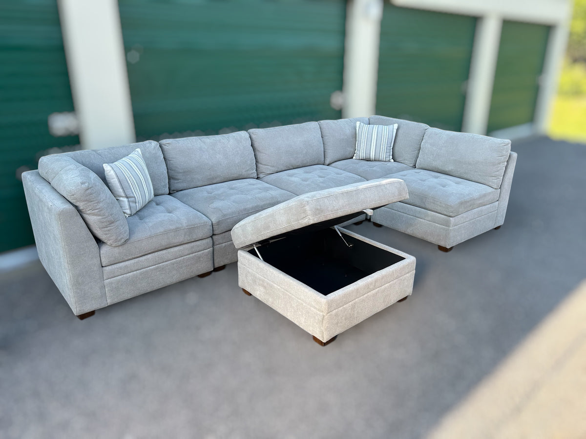 Thomasville Tisdale 6-Piece Sectional – Taupe