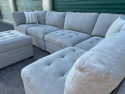 Thomasville Tisdale 6-Piece Sectional – Taupe