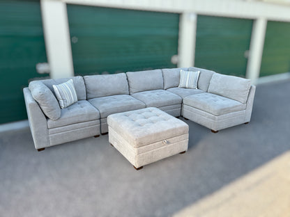 Thomasville Tisdale 6-Piece Sectional – Taupe