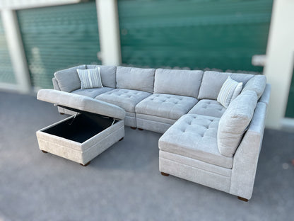 Thomasville Tisdale 6-Piece Sectional – Taupe