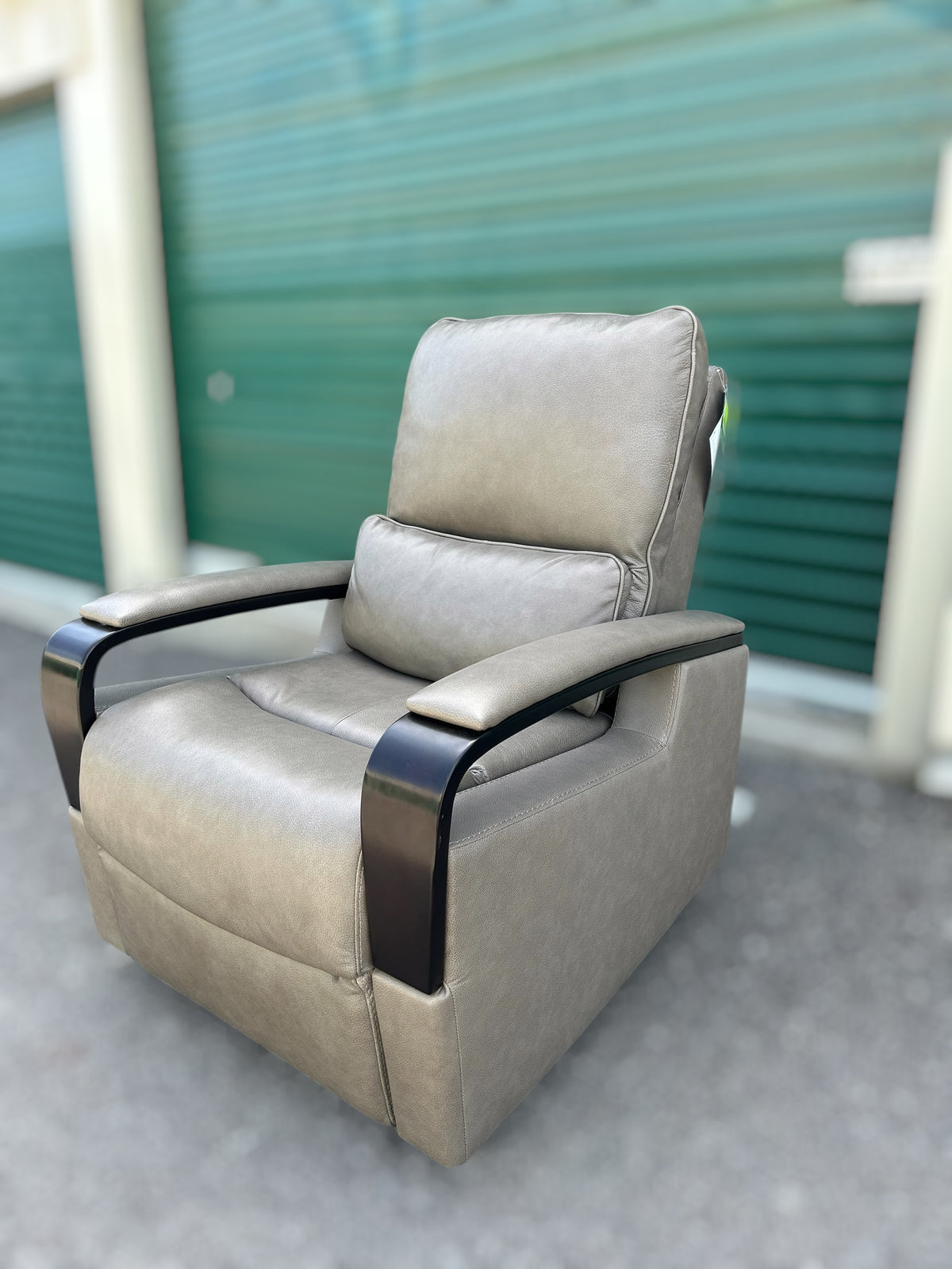 Shayne Leather Power Recliner (Gilman Creek Furniture)