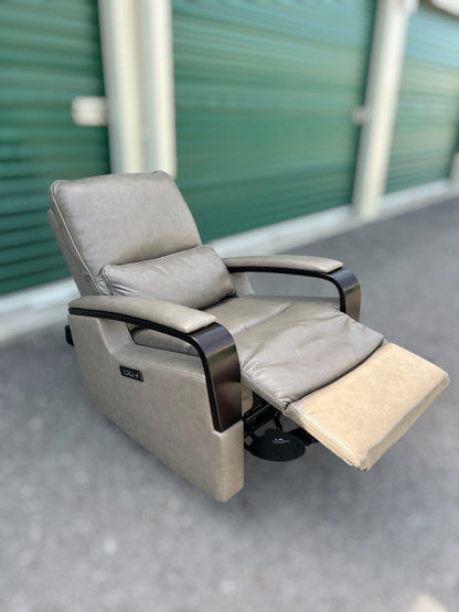 Shayne Leather Power Recliner (Gilman Creek Furniture)