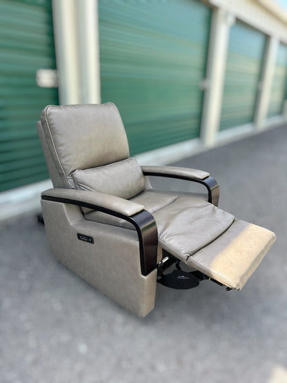 Shayne Leather Power Recliner (Gilman Creek Furniture)