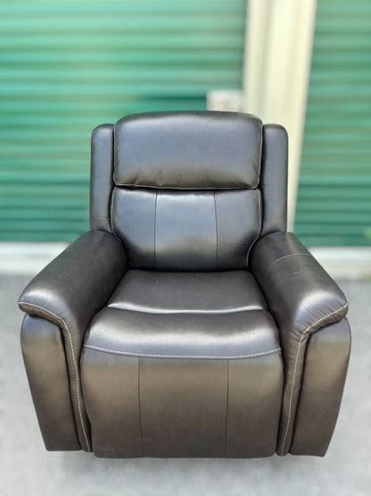 Bryson Leather Power Rocker Recliner (Barcalounger)