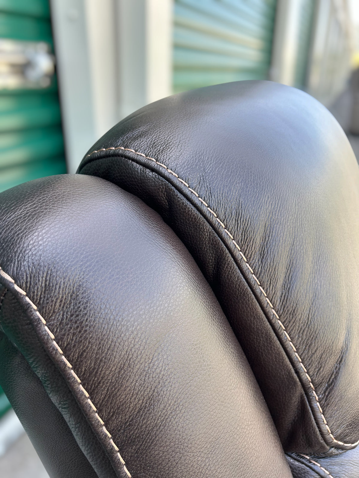 Bryson Leather Power Rocker Recliner (Barcalounger)