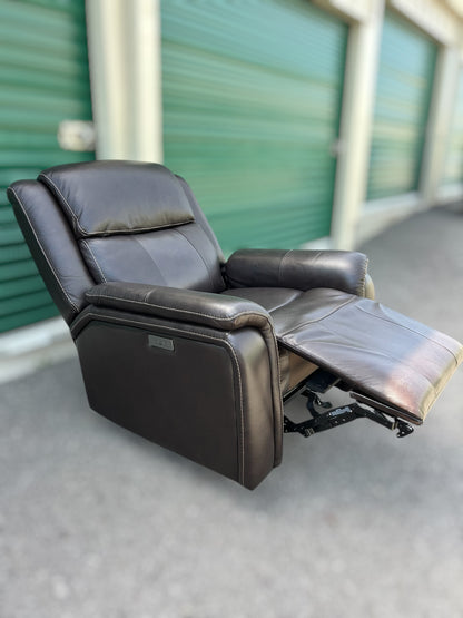 Bryson Leather Power Rocker Recliner (Barcalounger)