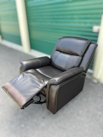 Bryson Leather Power Rocker Recliner (Barcalounger)